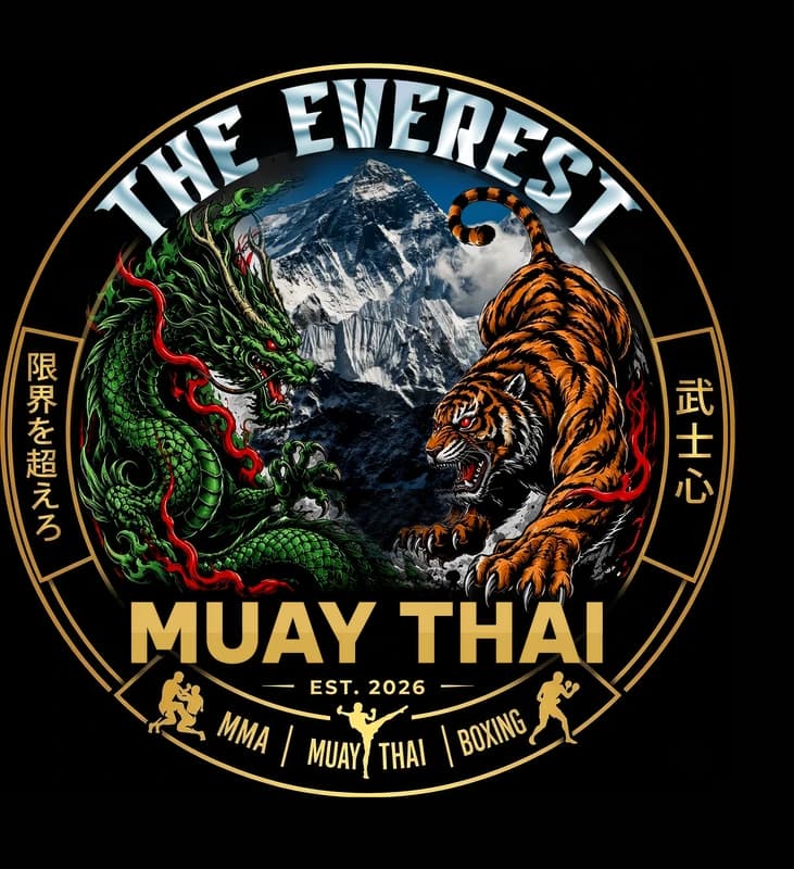 The Everest Muay Thai crest